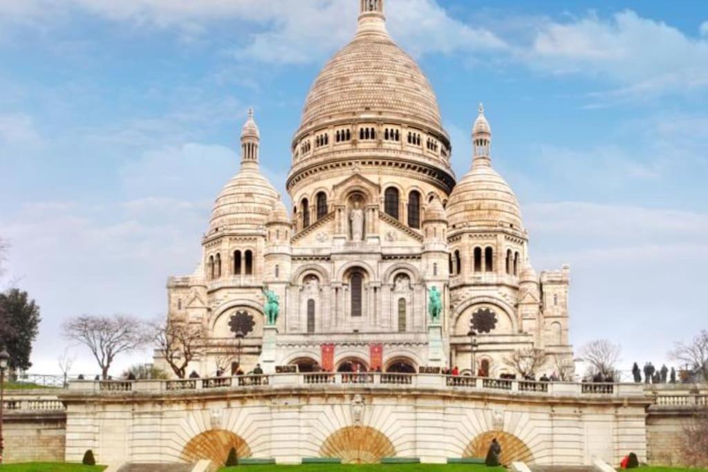 Apartamento Paris Sacre Coeur Montmartre Et Tour Eiffel, 8 People, Exterior foto