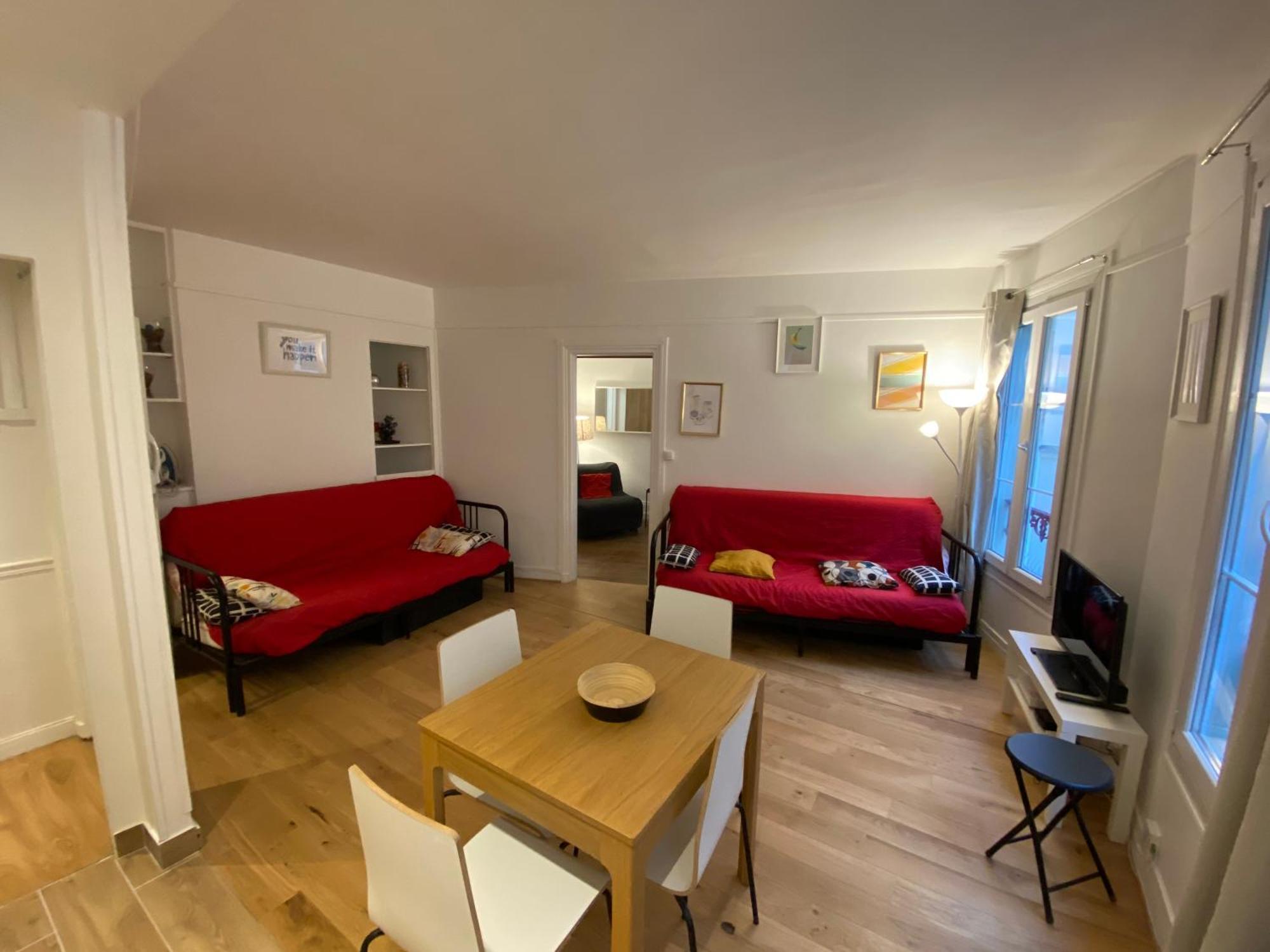 Apartamento Paris Sacre Coeur Montmartre Et Tour Eiffel, 8 People, Exterior foto